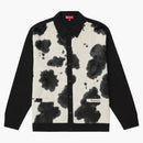 Supreme Cow Print Cardigan Black