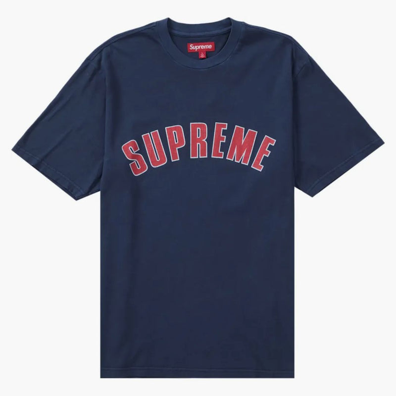 Suprem Cracked Arc S/S Top Blue