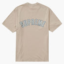Supreme Cracked Arc S/s Top Light Brown