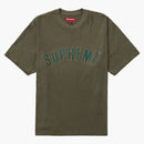 Supreme Cracked Arc S/s Top Olive