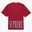 Supreme Cracked Stretch S/s Top Red
