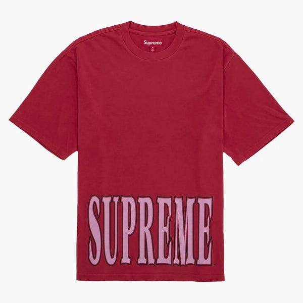 Supreme Cracked Stretch S/s Top Red