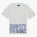 Supreme Cracked Stretch S/s Top White