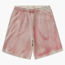 Supreme Crackle Sweatshort Red