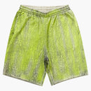 Supreme Crackle Sweatshort Yellow