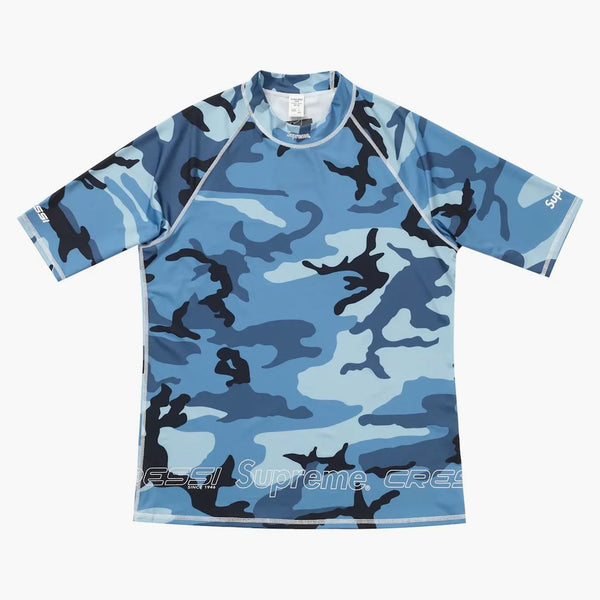 Supreme Cress Rash Guard CAMO AZUL
