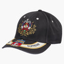 Supreme Crest 6-panel Black