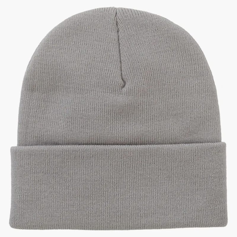Supreme crest beanie gray
