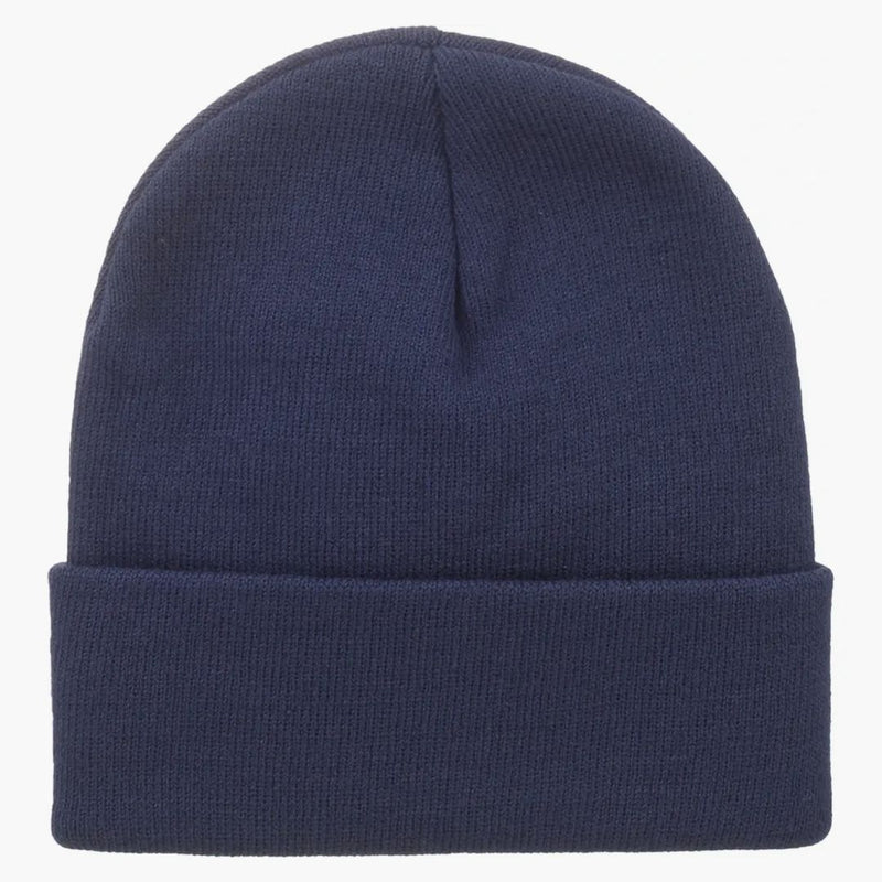 Supreme crest beanie navy