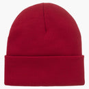 Supreme crest beanie red