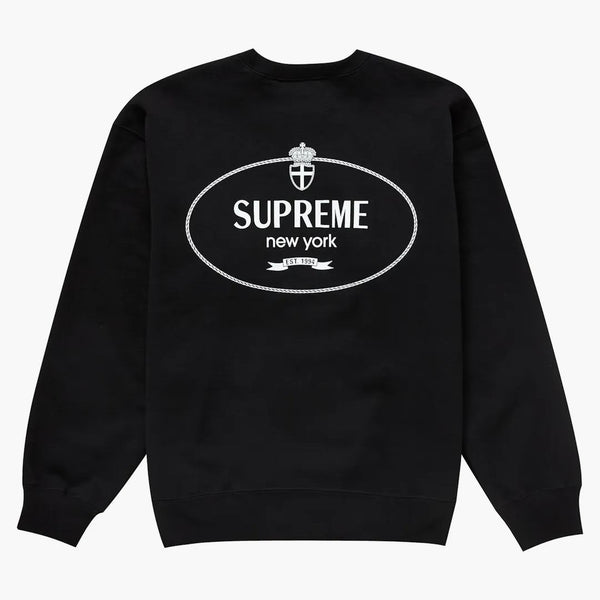 Supreme Crest Crewneck (fw24) Black