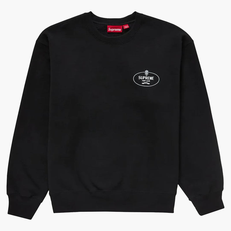 Supreme Crest Crewneck (fw24) Black