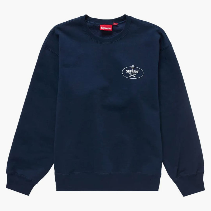 Navy nejvyšší Crest Crewneck (FW24)