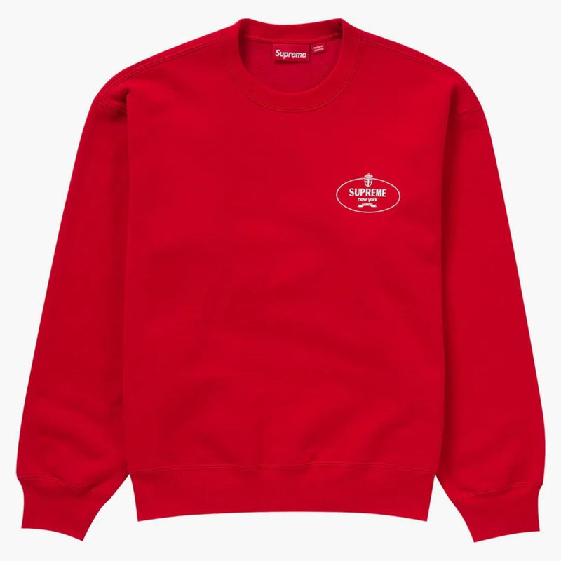 Nejvyšší Crest Crewneck (FW24) Červená
