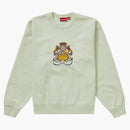 Supreme Crest Crewneck, verde claro