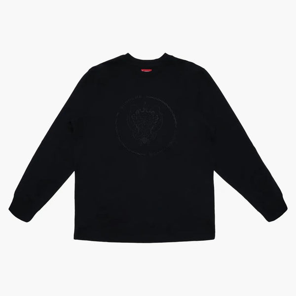 Supreme crest l/s top black