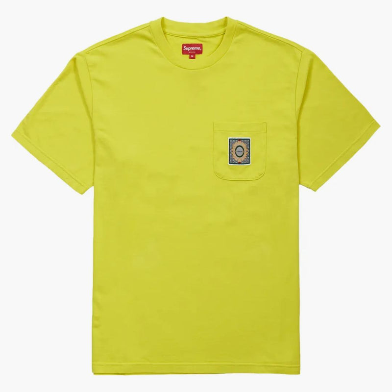 Supreme crest label pocket tea Mustard