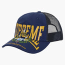 Supreme Crest Mesh Back 6-panel Navy