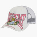 Supreme Crest Mesh Back 6-panel White