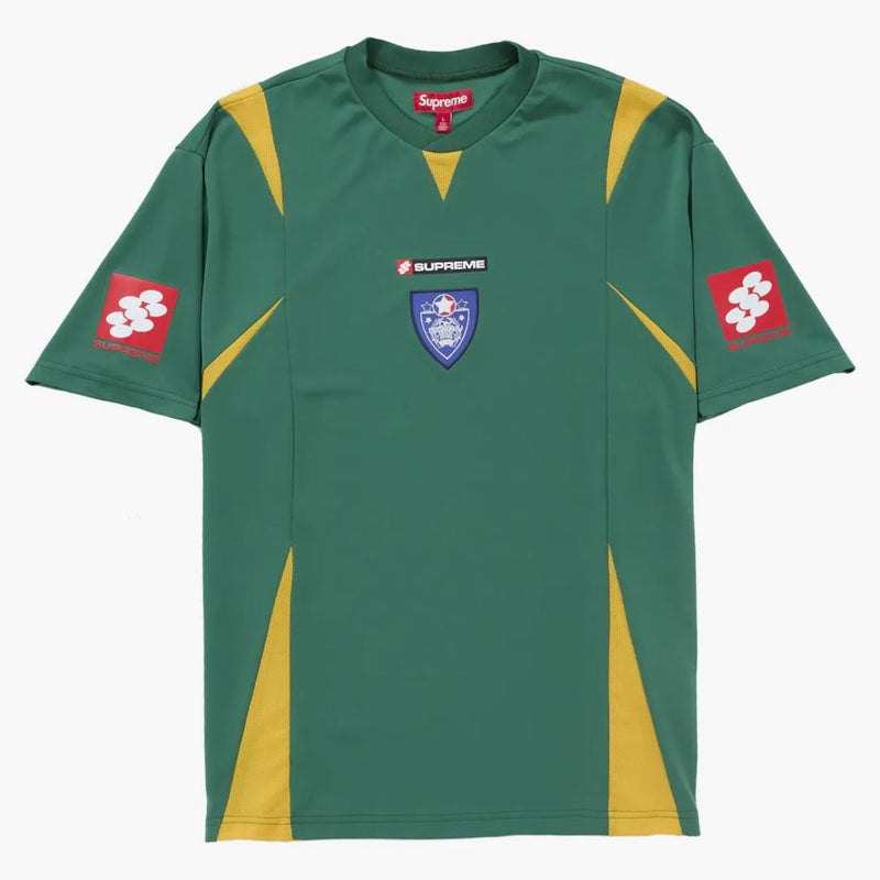 Crest Soccer Jersey Green