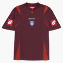 Crest Soccer Jersey Maroon