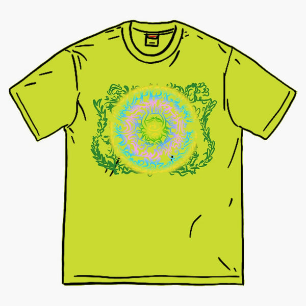 Supreme Crest Tee Bright Green
