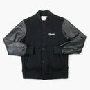 Supreme Crew Varsity Jacket Black