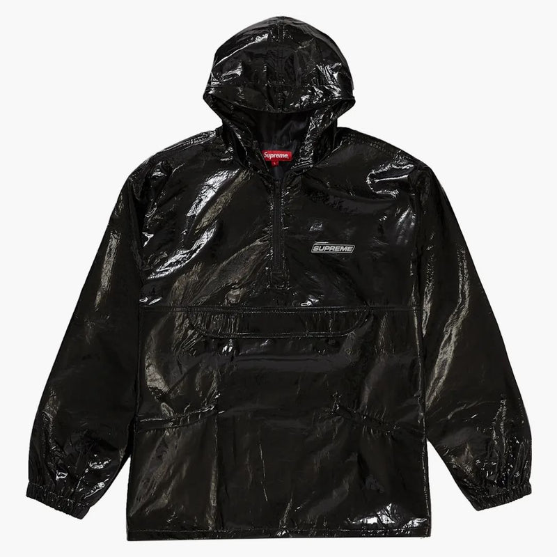 Supremo crinkle anorak nero