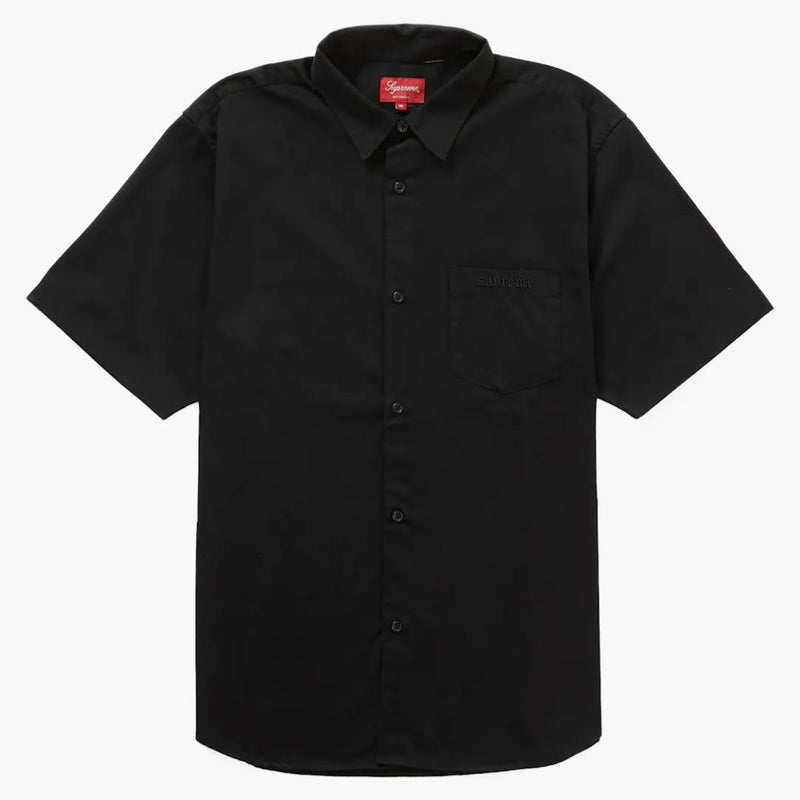 Nejvyšší Croc Patch S/S Work Shirt Black