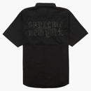 Supreme Croc Patch s/s arbetsskjorta svart