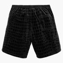 Supreme Croc Velour Short Black