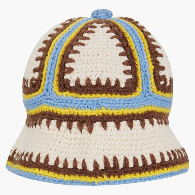 Supreme Crochet Edge Hat White
