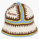 Supreme Crochet Edge Hat White