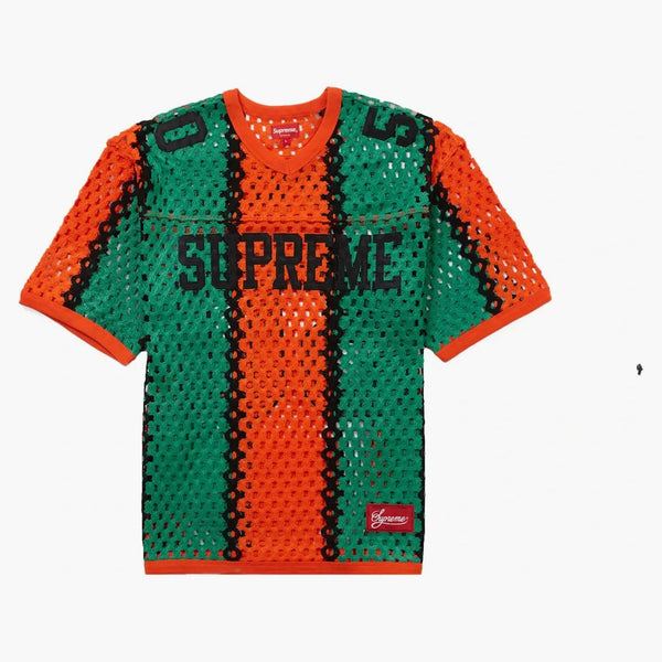 Nejvyšší háčkování fotbalový dres oranžová