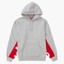 Supreme Cropped Panels Hooded Sweatshirt Gray