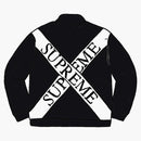 Supreme Cross Half Zip Sweatshirt Black