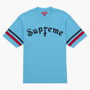 Supreme Cross S/s Top Cyan