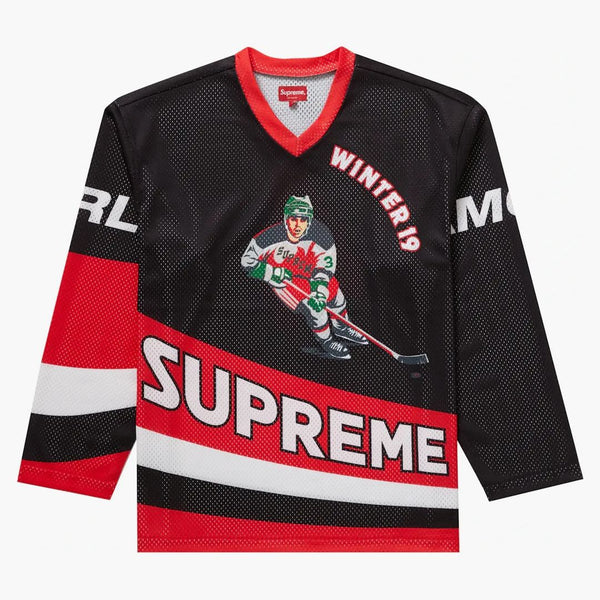 Nejvyšší crossover Hockey Jersey Black