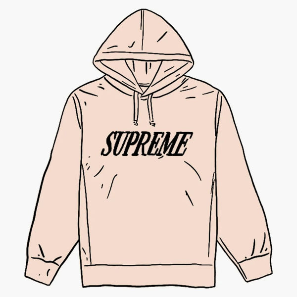 Supreme Crossover Hooded Sweatshirt Natural