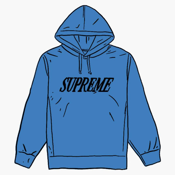 Supreme Crossover Hooded Sweatshirt Pale Royal
