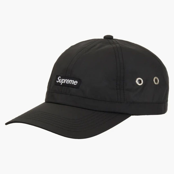 Supreme Crown Band Nylon 6 Panel (SS24) Black