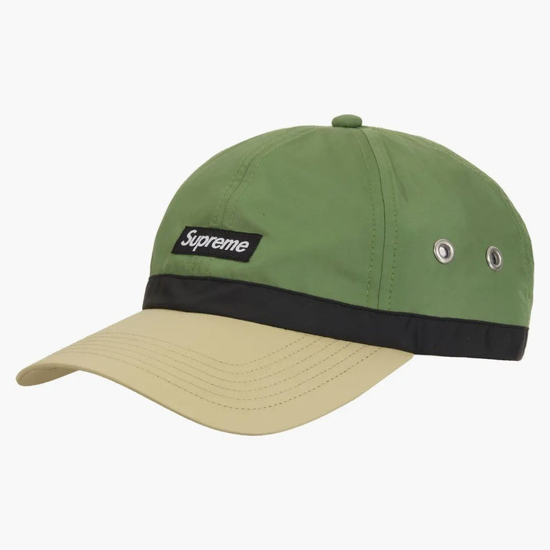 Supreme Crown Band Nylon 6 Panel (SS24) Olive