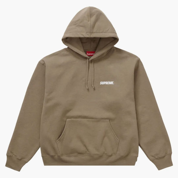 Supreme Crown Hooded Sweatshirt Dark Sand