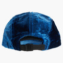 Supreme Crushed Velvet Camp Cap Royal