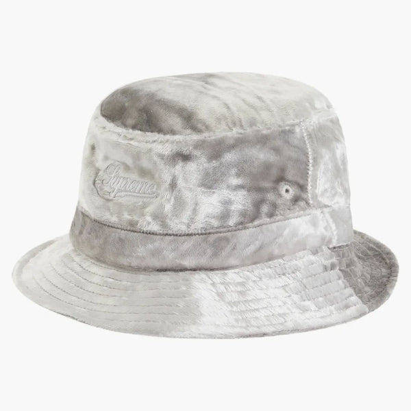 Supreme Crushed Velvet Crusher Grey