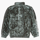 Nejvyšší rozdrcená sametová traťová bunda olive