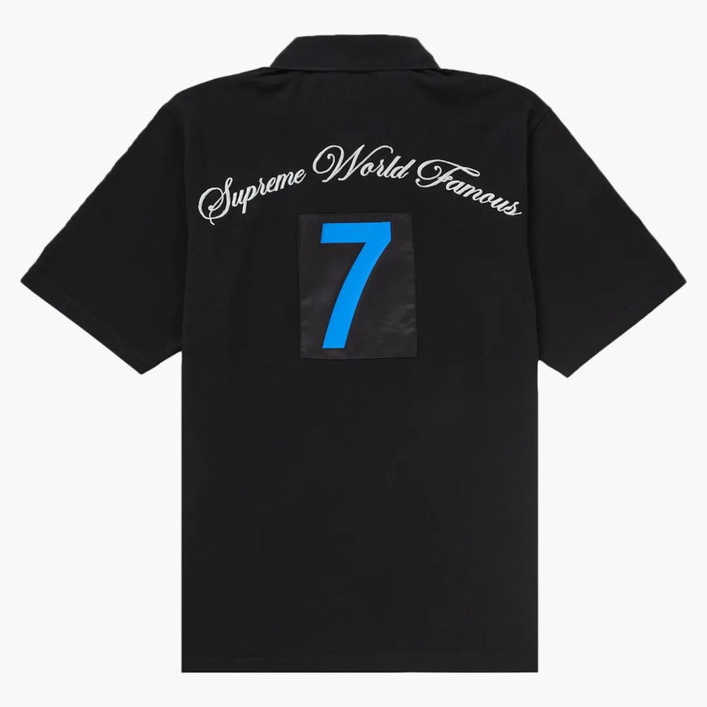 SupremeCursivePoloBlackProduct