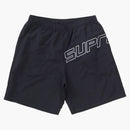 Supreme Curve Nylon Short Black