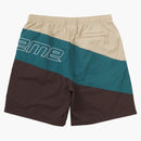 Supremo curva nylon corta marrone