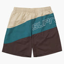 Supremo curva nylon corta marrone